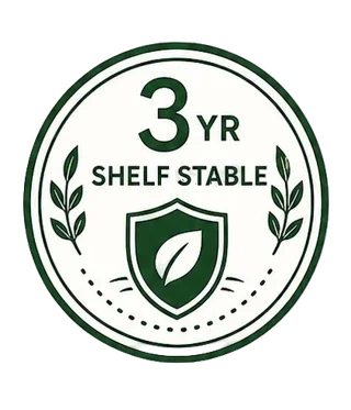 3 Year Shelf Stable